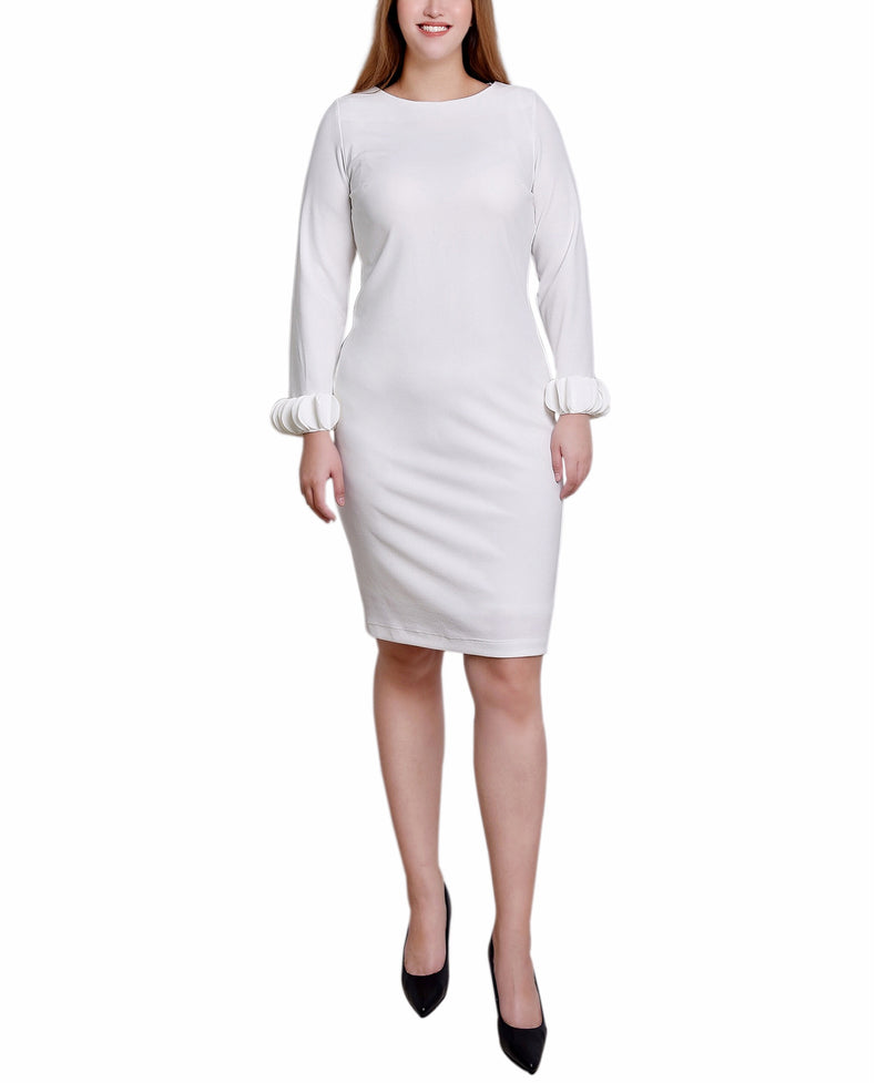 Long Sleeve Scuba Dress