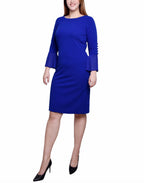 Long Sleeve Scuba Dress