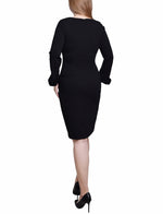 Long Sleeve Scuba Dress