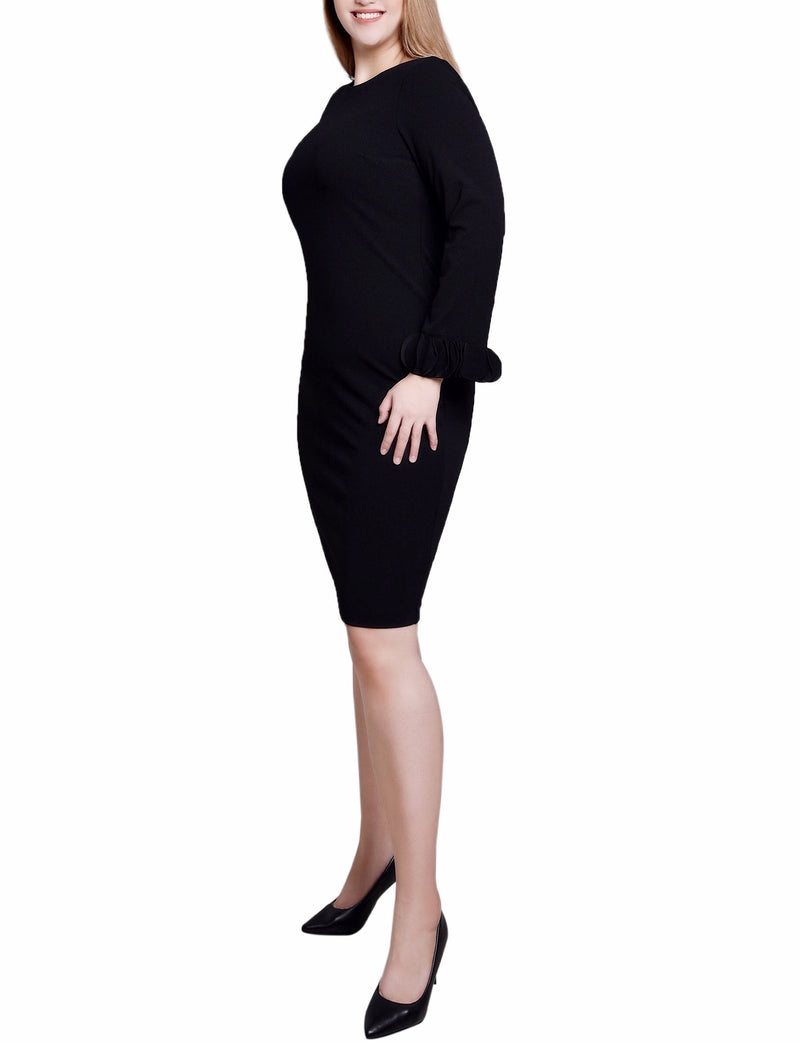 Long Sleeve Scuba Dress