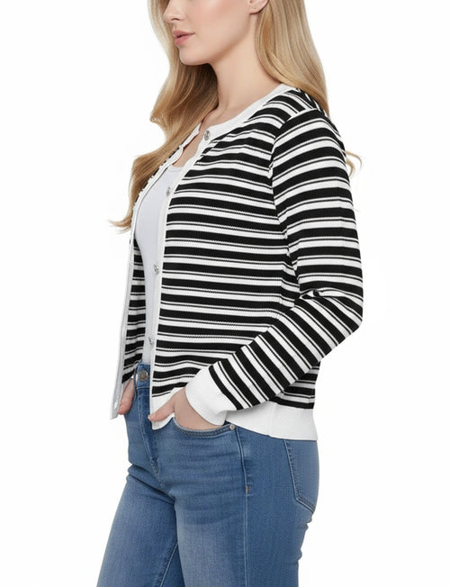 Long sleeve Ribbed Cardigan