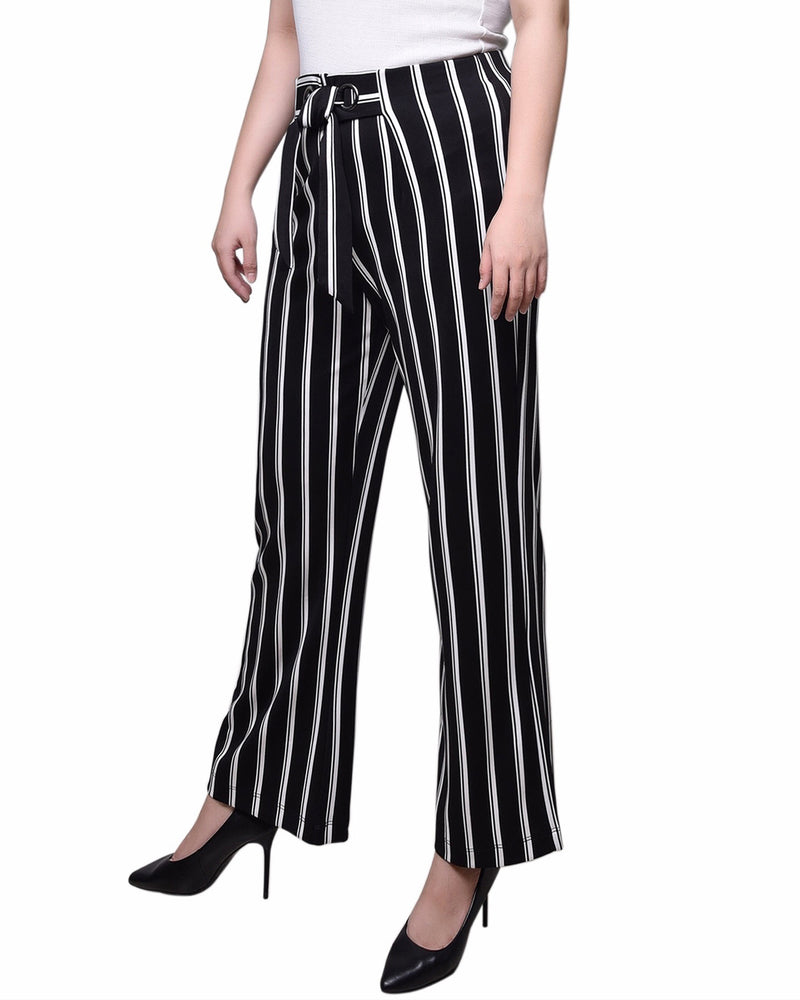 Wide Leg Grommet Pants