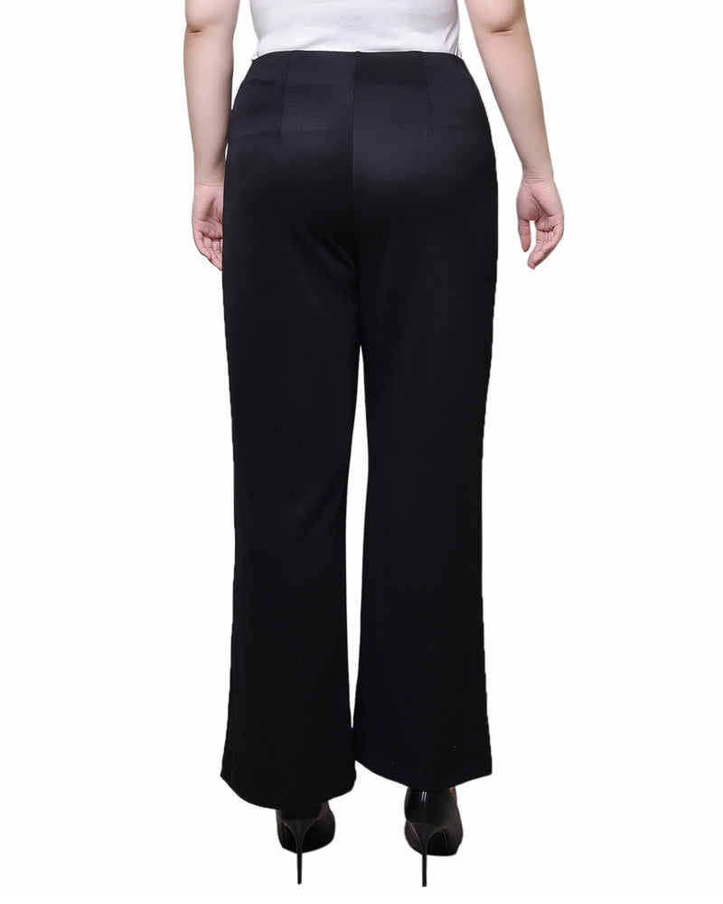 Wide Leg Grommet Pants