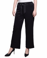 Wide Leg Grommet Pants