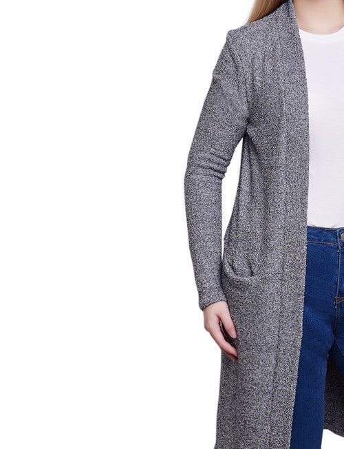 Long Sleeve Banded Front Cardigan
