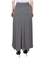 Petite Maxi Skirt With Sash Waist Tie