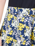 Petite Ring Detail Midi-Length Skirt