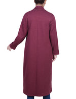 Petite Long Sleeve Ponte Coatigan