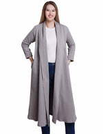 Petite Long Sleeve Ponte Coatigan
