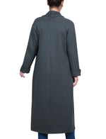 Petite Long Sleeve Ponte Coatigan