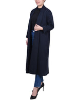 Petite Long Sleeve Ponte Coatigan