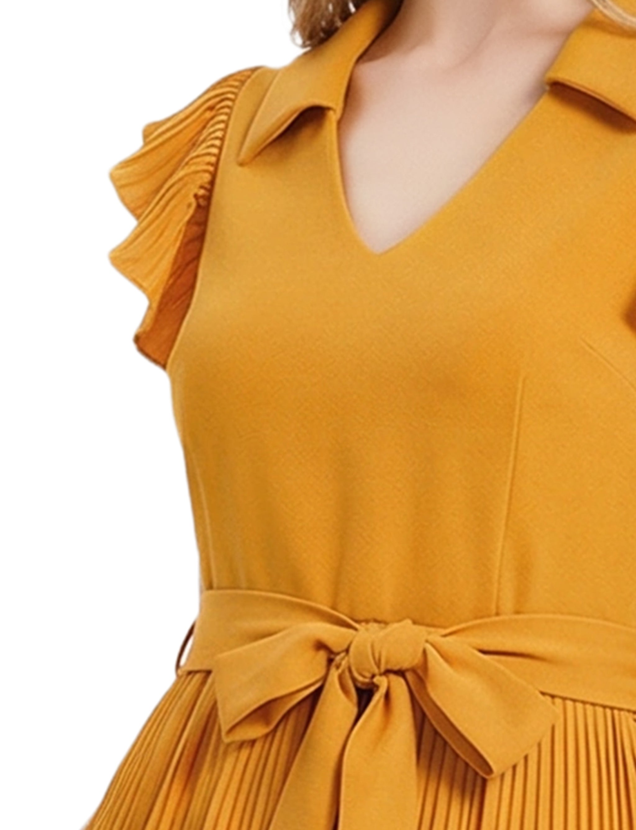 short plisse dress Nine.Eight Women's Plisse Pleat Wrap Dress with Short Sleeves, Sizes XS-XXXL