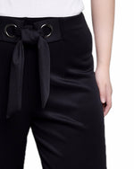 Petite Wide Leg Grommet Pants