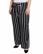 Plus Size Wide Leg Grommet Pants