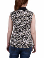 Sleeveless Scarf Top