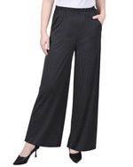 Wide Leg Pull On Pant
