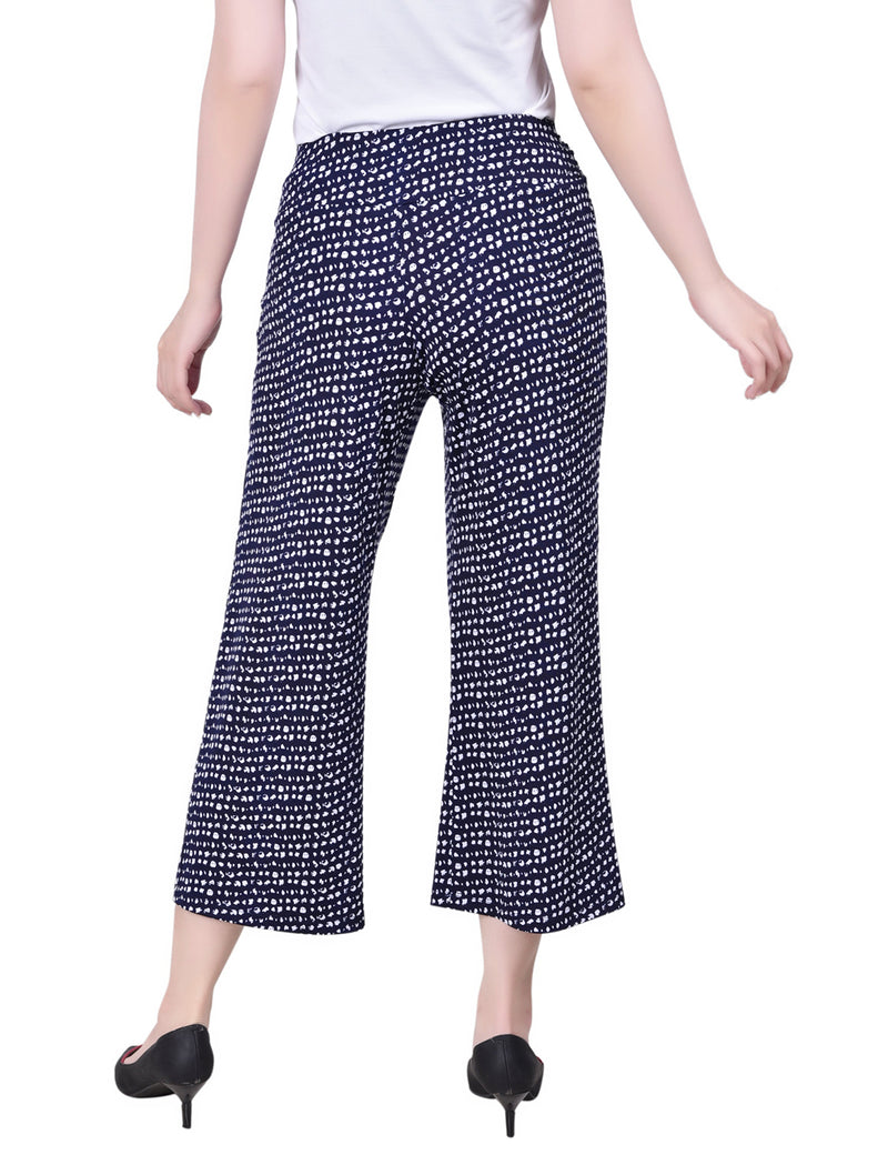 Cropped Pull On with Sash Pant