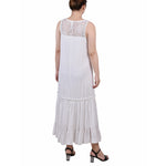 Sleeveless Tiered Maxi Dress