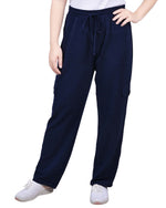 Petite Knit Gauze Pants