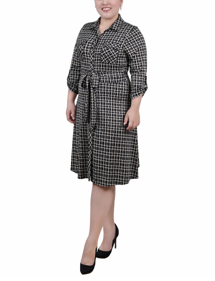 ny collection shirt dress ny collection shirt dress size small