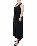Plus Size Ankle Length Sleeveless Dress