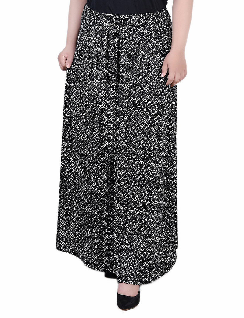 Plus Size Maxi Length Skirt