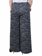 Plus Size Wide Leg Pull On Pant